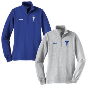 HEALTH TECH - Ladies' 1/4-Zip Sweatshirt