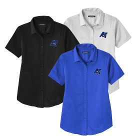 Ladies' Short Sleeve Twill Shirt