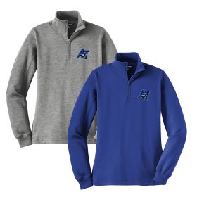 Ladies' 1/4-Zip Sweatshirt. LST253