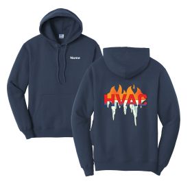 HVAC - Pullover Hooded Sweatshirt - HP/FB