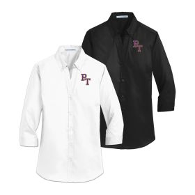 Ladies' 3/4-Sleeve Twill Shirt