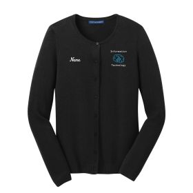IT - Ladies' Button Down Cardigan