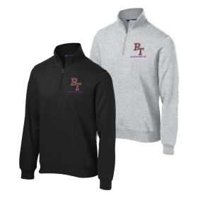 Senior Mentor's Adult 1/4 Zip Pullover Sweatshirt