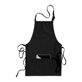CULINARY -  Black Bib Apron - BLANK