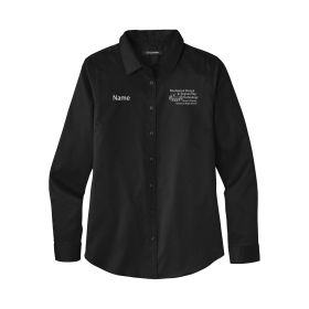 MDET - Ladies' Long Sleeve Twill Shirt