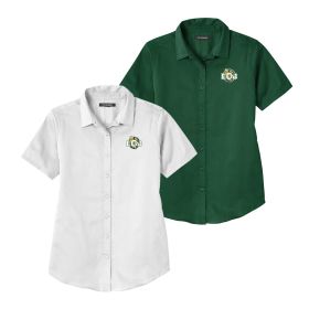 Ladies' Short Sleeve Twill Shirt