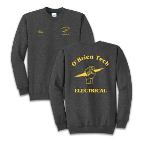 ELECTRICAL - Adult Crewneck Sweatshirt - DF/FB