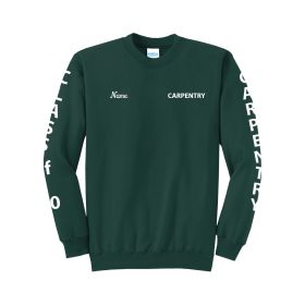 CARPENTRY - Fleece Crewneck Sweatshirt - DF/4 Loc