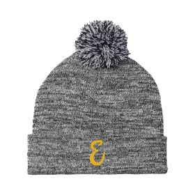 ELECTRICAL - Heather Pom Pom Beanie 