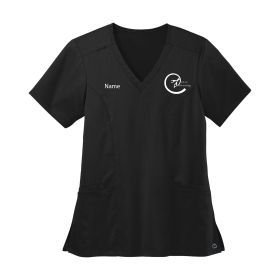 HAIR - Ladies' Flex V-Neck Scrub Top 