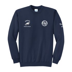 TRACK -  Fleece Crewneck Sweatshirt