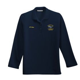 PLUMBING - Ladies' Long Sleeve Polo