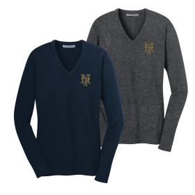 Ladies' V-Neck Sweater. 