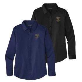 Ladies' Long Sleeve Dress Shirt.