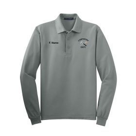 CARPENTRY - Long Sleeve Polo. 