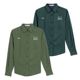 BIOTECHNOLOGY - Ladies' Long Sleeve Easy Care Shirt.