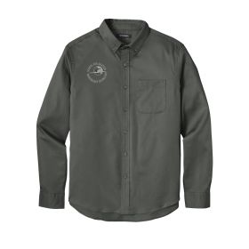 Men's Long Sleeve Twill Shirt - EMB/RC