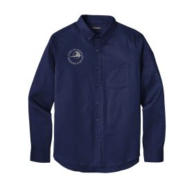 Men's Long Sleeve Twill Shirt - EMB/RC