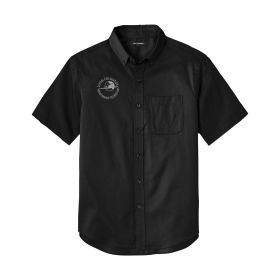 Men's Short Sleeve Twill Shirt - EMB/RC