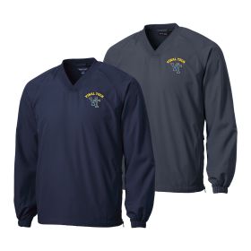 Adult V-Neck Raglan Wind Shirt