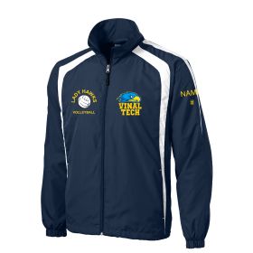 VOLLEYBALL - Adult Colorblock Raglan Jacket.