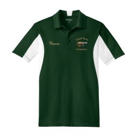 CARPENTRY - Adult Side Blocked Wicking Polo