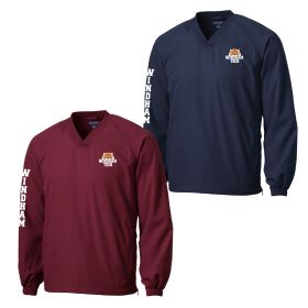 SPIRIT - Men's V-Neck Raglan Wind Shirt - EMB/LC/DF/RS