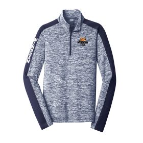 SPIRIT - Men's Colorblock 1/4-Zip Pullover - EMB/LC/DF/RS