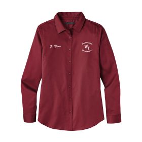 ARCHITECTURAL- Ladies' Long Sleeve Twill Shirt