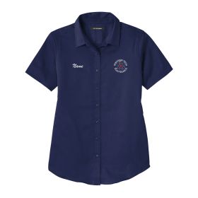 ELECTRONICS - Ladies' Short Sleeve Twill Shirt