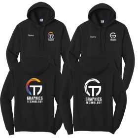 GRAPHICS - Pullover Hooded Sweatshirt - DF/FB