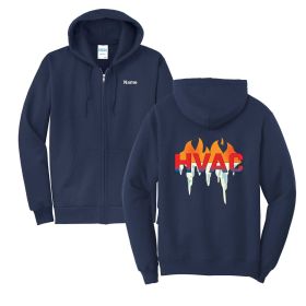 HVAC - Full-Zip Hooded Sweatshirt - DF/FB