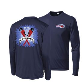 PLUMBING - Long Sleeve Wicking T-Shirt- HP/LC/FB