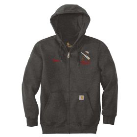 CARPENTRY - Carhartt&reg; Rain Defender&reg; Hooded Zip-Front Sweatshirt.