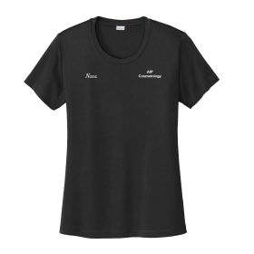 COSMETOLOGY- Ladies' Wicking Tee - DF/LC