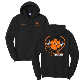 HEALTH TECH - Pullover Hooded Sweatshirt - EMB/LC/DF/FB