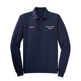 HVAC - Adult Long Sleeve Pocket Polo