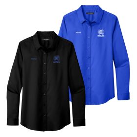 MEDIA - Ladies' Long Sleeve Twill Shirt