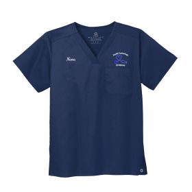 HEALTH - Adult V-Neck Scrub Top 