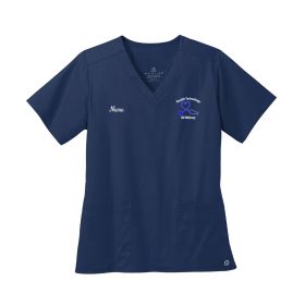 HEALTH - Ladies' V-Neck Scrub Top 