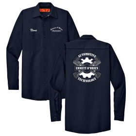 AUTOMOTIVE - Adult Long Sleeve Work Shirt - DF/LC/FB