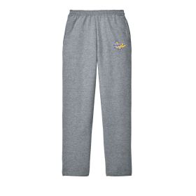GYM - Adult Open Bottom Sweatpants - DF/LL