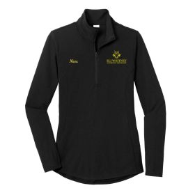 AUTO - Ladies' Tri-Blend Wicking 1/4-Zip Pullover