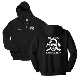 WELDING - Full Zip Hooded Sweatshirt - EMB/LC/DF/FB