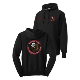 PLUMBING & HEATING - Super Heavyweight Pullover Hooded Sweatshirt - EMB/LC/DF/FB