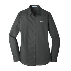 CULINARY - Ladies' Long Sleeve Carefree Poplin Shirt