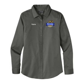 ELECTRONICS - Ladies' Long Sleeve Twill Shirt