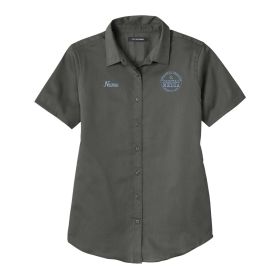 GRAPHICS - Ladies' Short Sleeve Twill Shirt