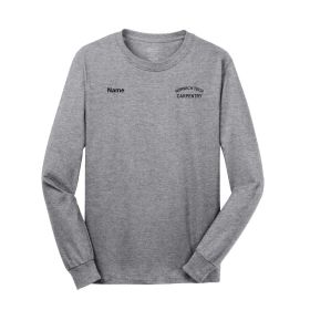 CARPENTRY TEXT - Long Sleeve T-Shirt - DF/LC/RC