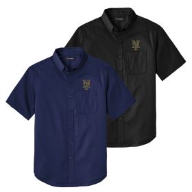 Men's Short Sleeve Dress Shirt. 